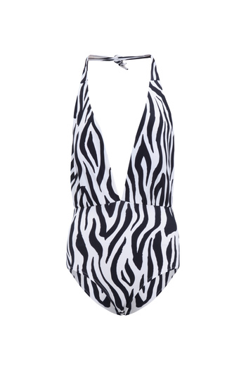 eva clothing Women's Patterned Swimsuit