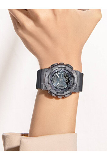 Casio G-Shock GM-S110B-8ADR Gray Analog-Digital Dial Grey Resin Strap Women's Watch