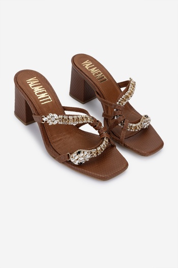 Valmenti Women's Genuine Leather Slippers