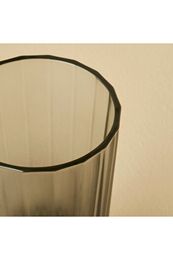 Bella Maison Colore Cut Soft Drink Glass Set of 2 Anthracite (345 Cc)