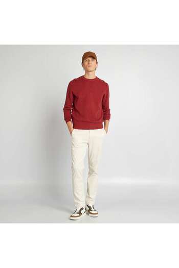 KIABI Fancy knit sweater GREEN