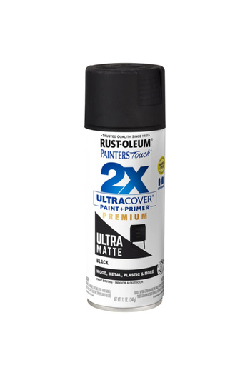 Rustoleum Painter's Touch 2X Ultra Cover Ultra Matte Spray Paint and Primer 12 oz