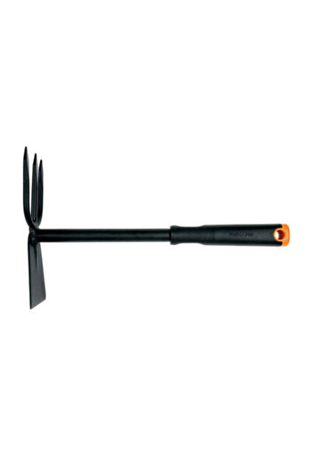 FiSKARS Lightweight Soft Grip Handle Cultivator Hoe 7.25 x 12 Inch