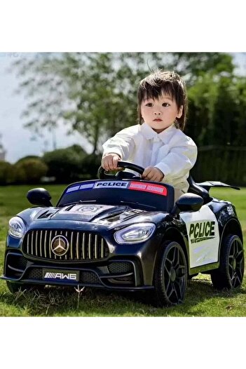 Rally Mercedes-Benz Electric Kids's Ride-on Police Car For Age 2 to 6 years
