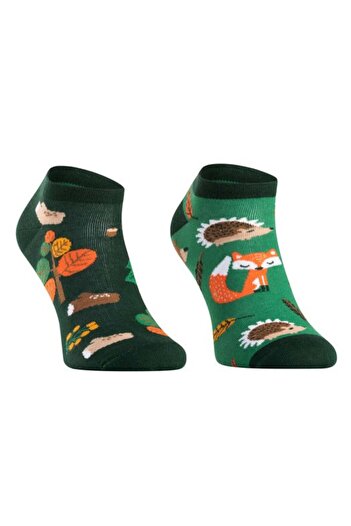 Todo Socks Forest Animals cotton short socks
