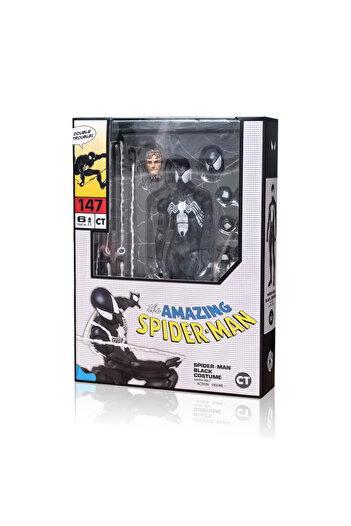 Choice MAFEX 147 CT Toys 1/12 MAFEX 147 Anime The Amazing Spider-Man Figure Spider Man Venom KO Ver. Movabl