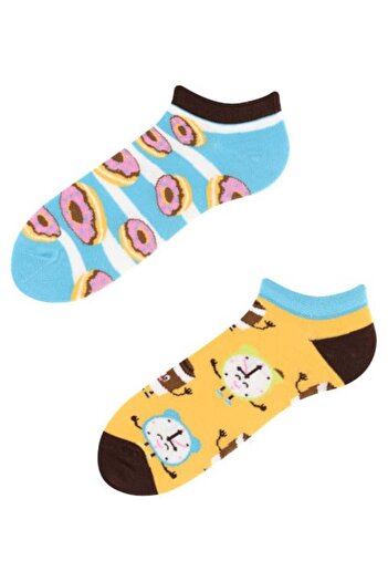 Todo Socks Short cotton socks Donut