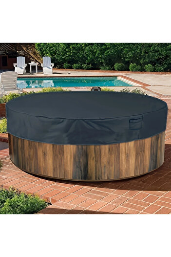 Choice 204x36cm Round pool cover 600D strong anti-tearing-solar cover for the surface pool anti-fading, sur