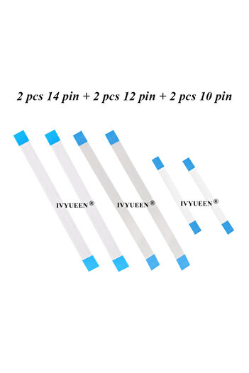 Choice 6 pcs mix 6 PCS for Dualshock 4 PS4 PRO Slim Controller 12 14 Pin Charging Board Power Switch Cable