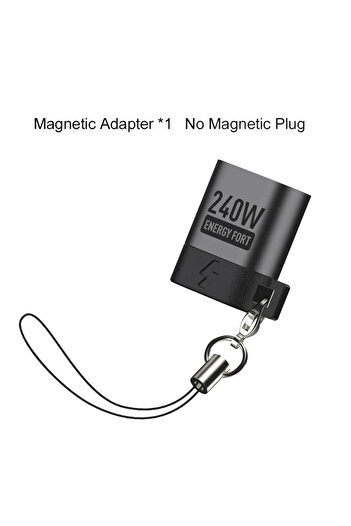 Choice Adapter Only 240W Magnetic Right Angle USB C Male to USB C Female Adapter 90 Degree PD3.0 Fast Charg