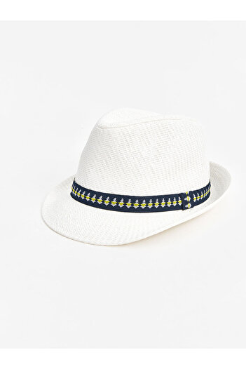 LC Waikiki Embroidered Boy's Fedora Hat