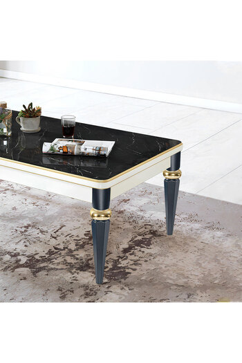 Badem10 Ellipse 4 Pcs Coffee Table Leg 42 cm Plastic Anthracite Table Leg Kitchen Coffee Table Desk Furniture Legs