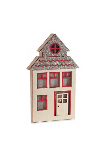 Decorer Casuta cu leduri 11x2.5x19 cm