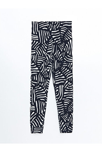 LC Waikiki Quality Parts from Celebi Store |   Patterned Women's Trousers with Elastic Waist