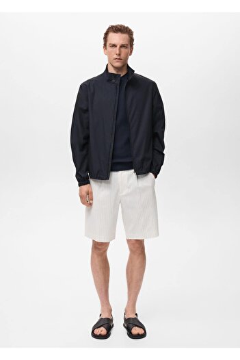 MANGO Man 100% cotton bomber jacket