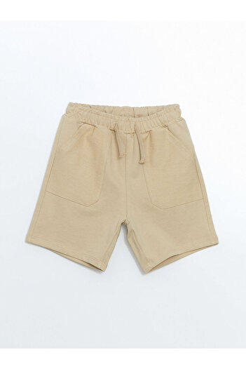 LC Waikiki Basic Elastic Waist Cotton Boys' Shorts