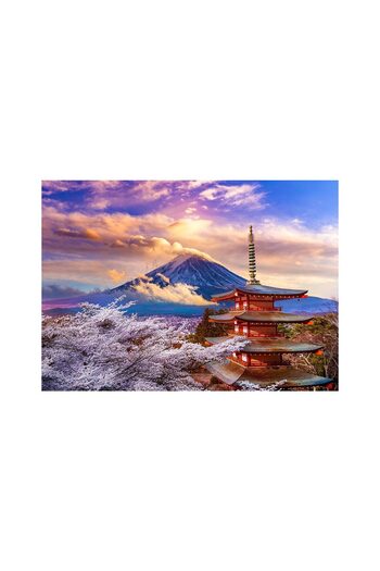 Enjoy Puzzle 1000 piese Enjoy - Fuji Mountain in Spring, Japan