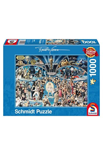 Schmidt Puzzle - Renato Casaro: Hollywood, 1000 Pieces