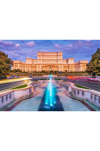 Enjoy Puzzle 1000 piese - Palace of the Parliament, Bucharest