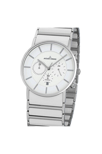Jacques Lemans Mens Watch Jacques Lemans 1-1815B, Quartz, 42mm, 5ATM