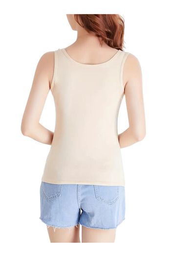 Özten Bamboo Wide Strap Women's Tank Top Ozt505