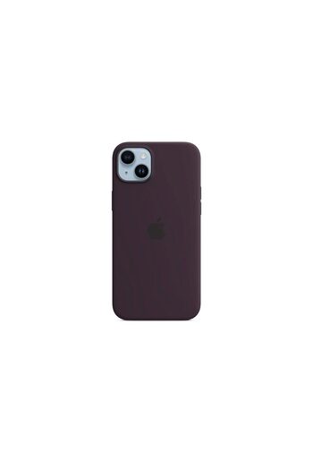 Apple Husa Originala iPhone 14 Plus Silicon, MagSafe, Elderberry
