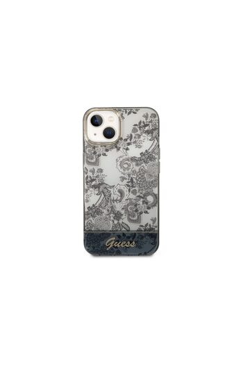 Guess Husa iPhone 14 Plus TPU Toile De Jouy Gri