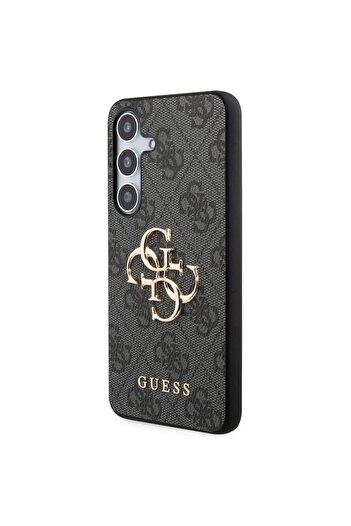 Guess Samsung Galaxy S24 Gray PU 4G Metal Logo Case