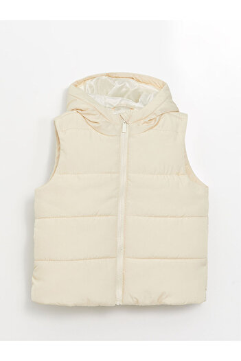 LC Waikiki Hooded Girl's Puffer Vest