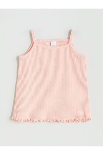 LC Waikiki Pink Ribbon Detailed Baby Girl Tank Top 3-Piece Set