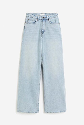 H&M Wide High Jeans