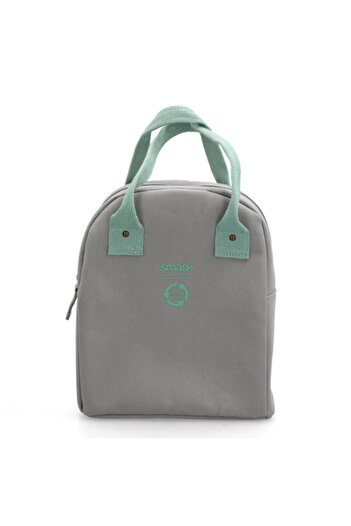 Generic smash Single Compartment Top Zipper Closure Lightweight Lunch Bag with Dual Handle Assorted Color