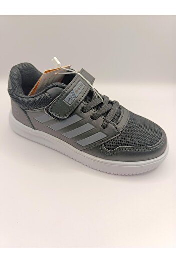 Bukond Children's Daily Velcro Elastic Mesh Sneaker Sports Shoes School Shoes