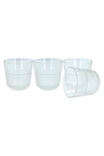 Generic royal leerdam 4-Piece Reliable and Elegant Design Glass Mug Set Clear 270ml 825015
