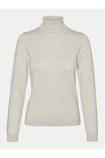 Vero Moda vero moda Women's Turtleneck 10320450 Beige