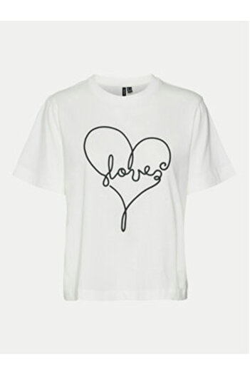 Vero Moda Tricou damă 10321312 alb