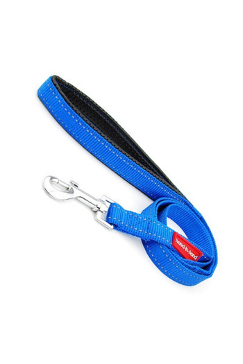Ropet Lesa pentru caini, cu maner captusit, 20mm x 1.2m, max.50kg, Albastru, Ropet