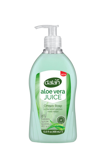 Dalan Cream – Liquid Soap Cream with Aloe Vera – Natural Hydration and Freshness