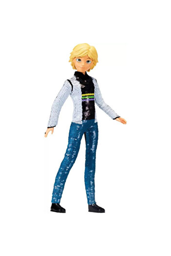 Playmate Papusa Miraculous Ladybug Fashion Flip Adrien în Cat Noir