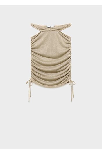MANGO Woman Lureks Pileli Cut Out Detaylı Etek
