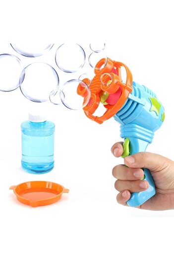 THE MOON Brand Storm Bubble Gun – Cute Bubble Machine Gun – Beach, Sports & Outdoor Toys for Boy