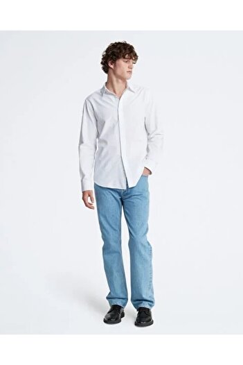 Calvin Klein Erkek Oxford Gömlek Regular LS SOLID OXFORD CLASSIC SHIRT LZ04RC130G YAA