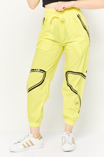 adidas by Stella McCartney Women Sportswear Fit Training Track Pants, Yellow/Black