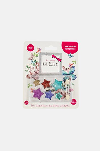 LUCKY Star Shaped Cream Eye Shadow With Glitter 6g