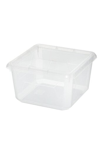 Generic Five Simply Smart Simply+ Elegant and Durable Design Plastic Storage Box Clear 2.6 Liter