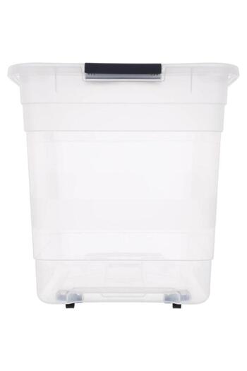 Generic Five Simply Smart Easy Roll Durable High Quality Storage Box Clear 83 Liter 104047