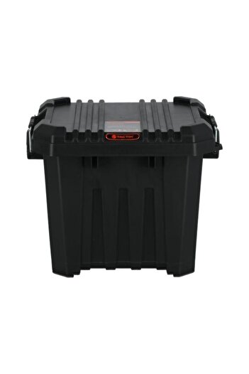 Generic Tactix Stackable Sturdy Heavy Duty Storage Box Black 30 Liter 320500