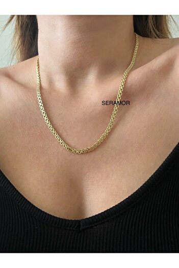XUPING JEWELRY 14K altın renginde kararmaz vip kalite kuyumcu işçiliği bismark kolye