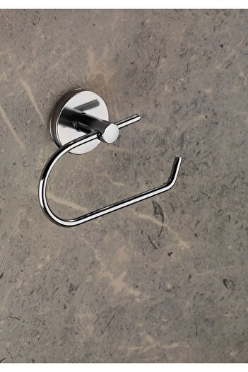 Sas Haus Adhesive Toilet Paper Holder Wc Paper Holder Toilet Paper Hanger Chrome S-107