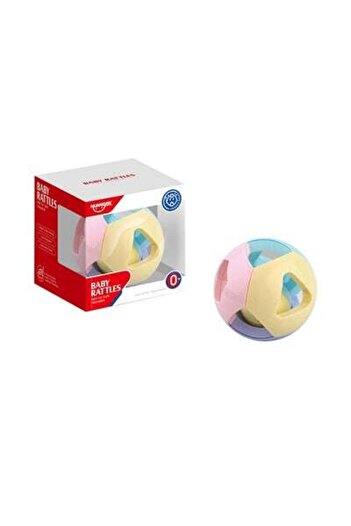 HALAMODO Rattle Toy Ball Multicolored Sturdy Material, Durable Play Set For Children 8.3cm